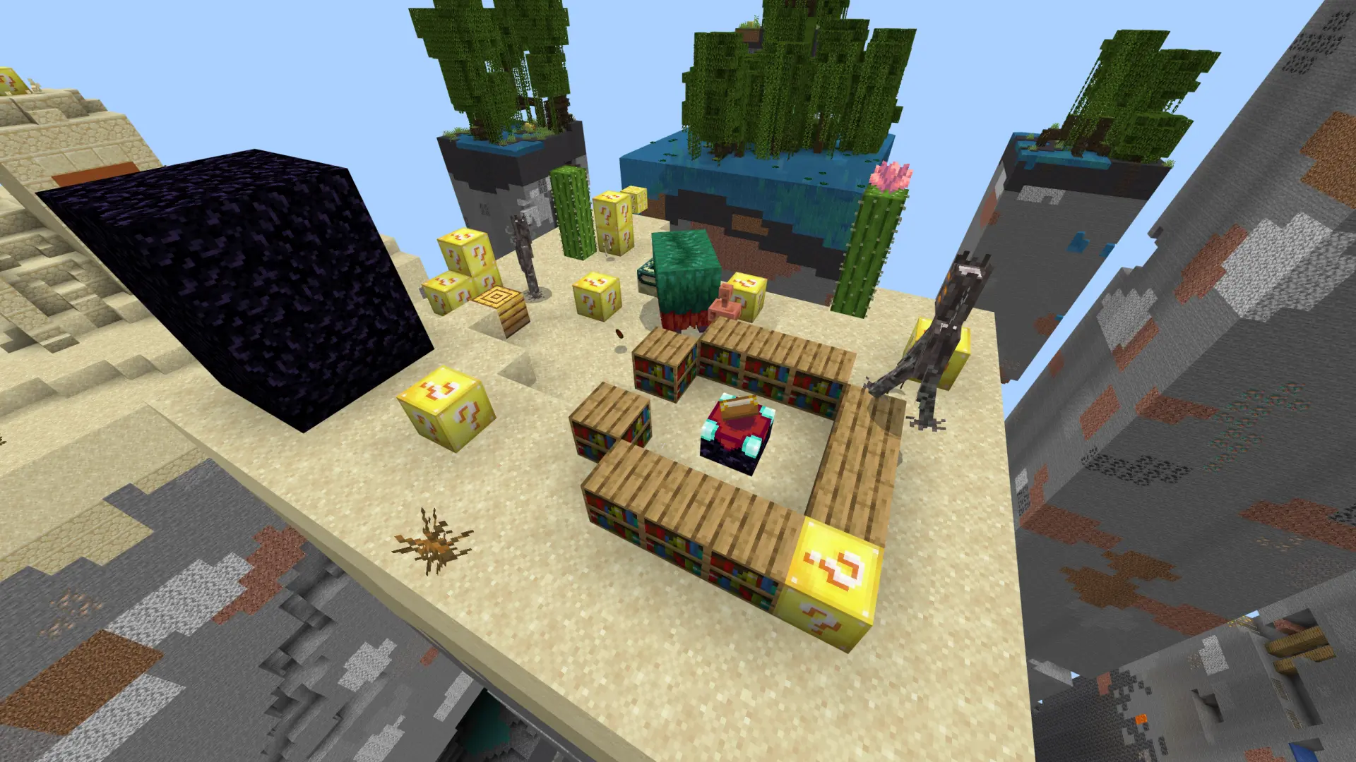 lucky blocks chunk challenge map screenshot