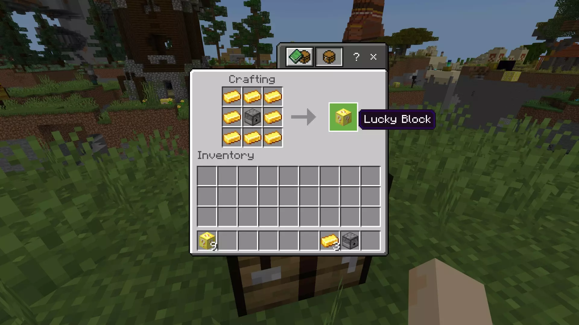 lucky blocks chunk challenge map screenshot