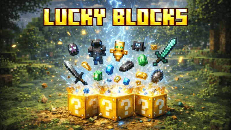 Ferous Lucky Block Mod / Addon thumbnail