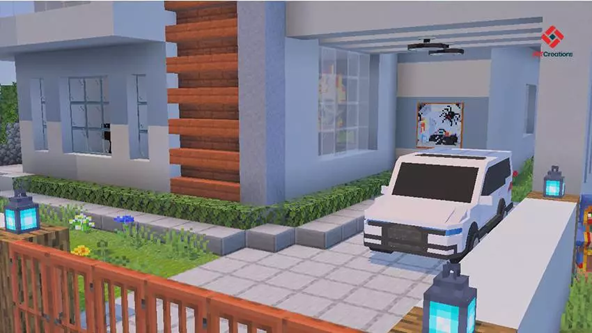 modded modern house 1 map screenshot