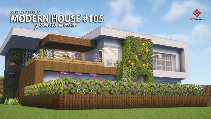 survival modern house 105 map thumbnail