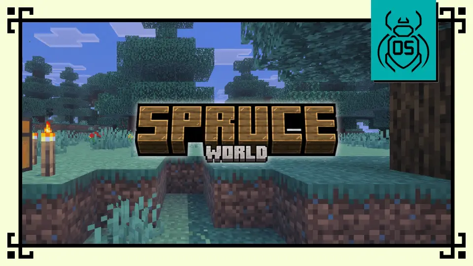 spruce world infinite biome map thumbnail