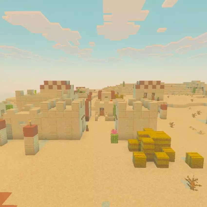 desert world infinite biome map screenshot