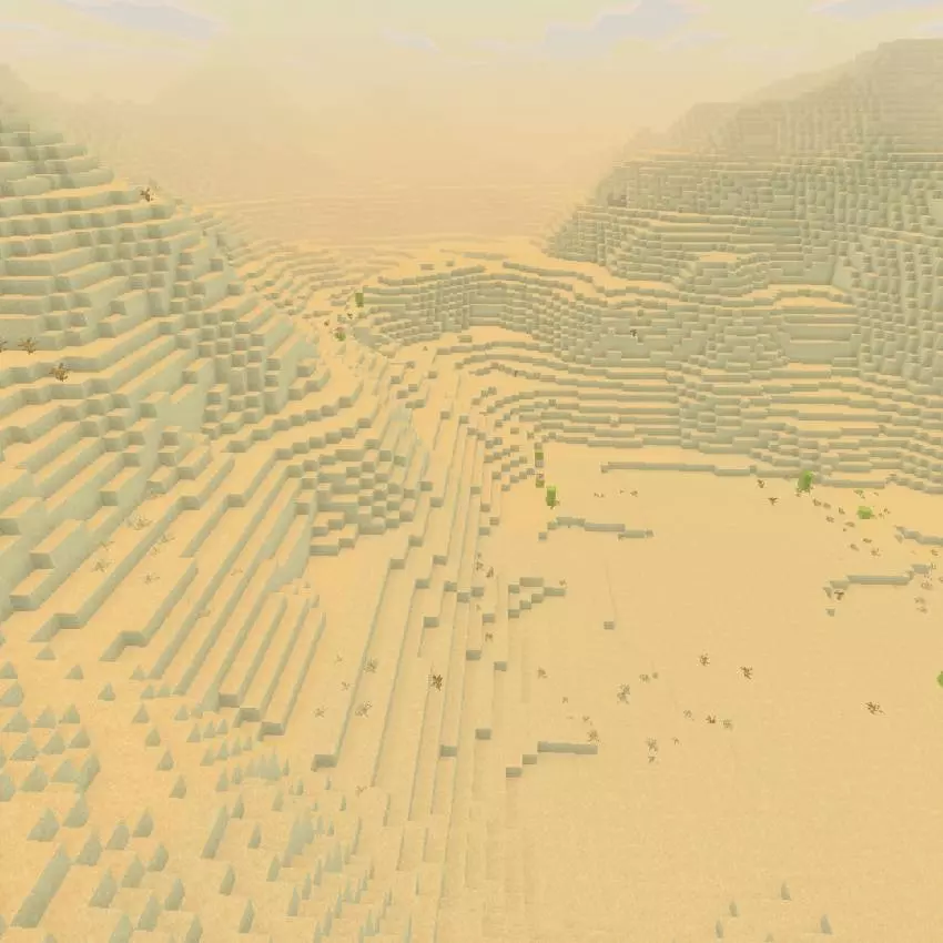 desert world infinite biome map screenshot