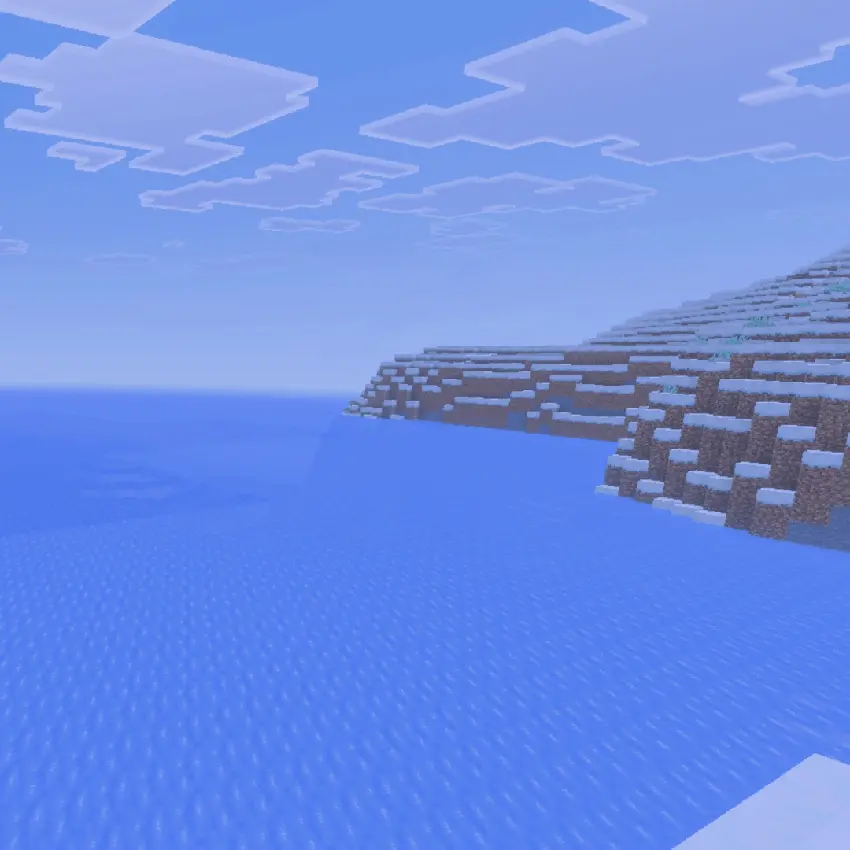 winter world infinite biome map screenshot