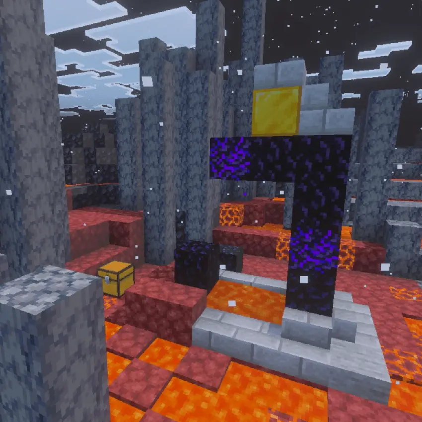 basalt world infinite biome map screenshot