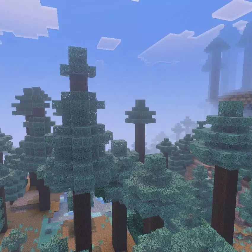 forest world infinite biome map screenshot