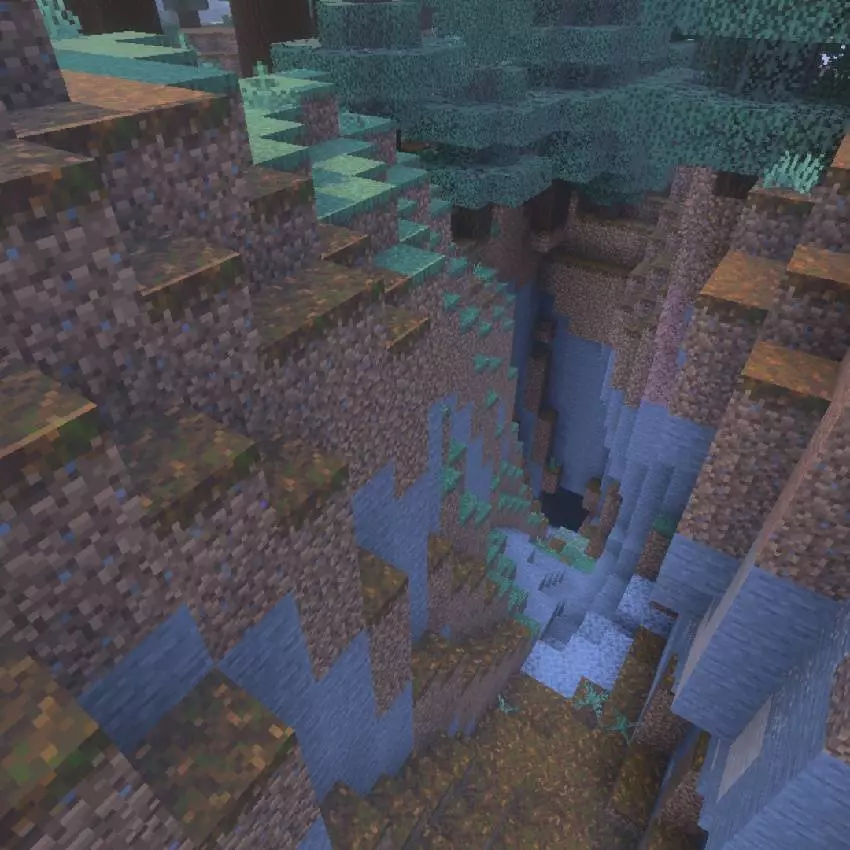 forest world infinite biome map screenshot