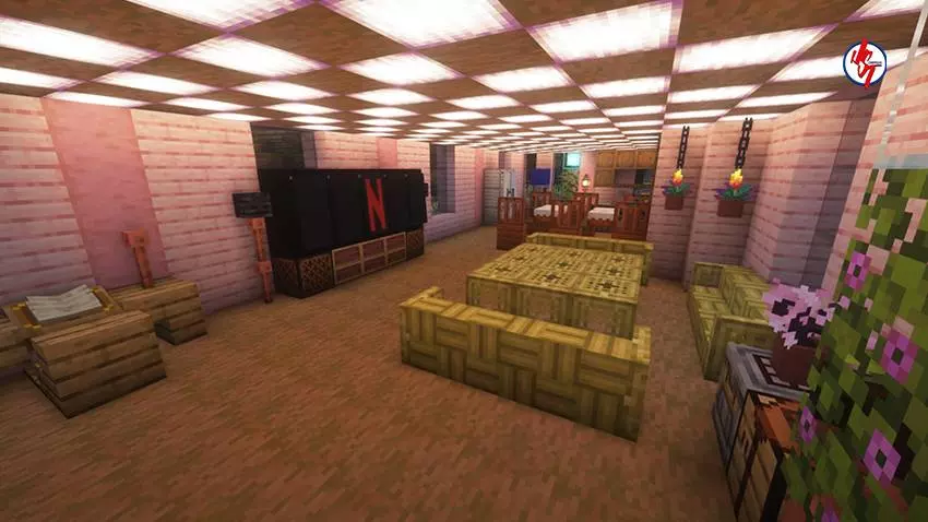 survival pink house map screenshot
