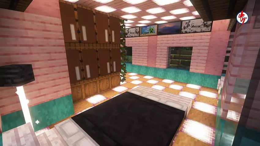 survival pink house map screenshot