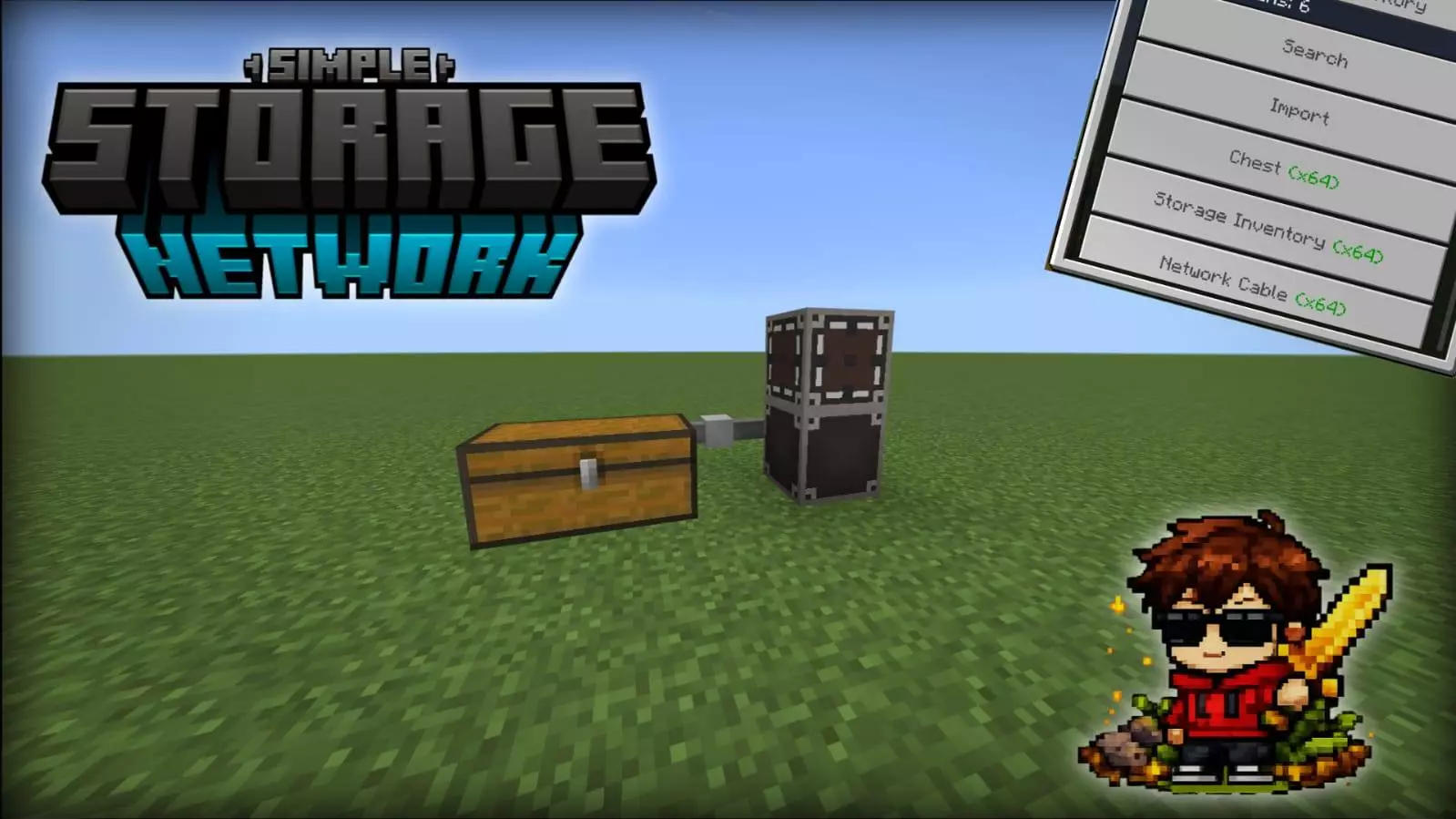 Simple Storage Network Mod / Addon thumbnail