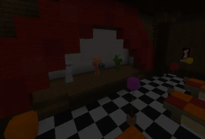 four nights at piglins map screenshot