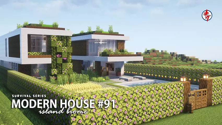 survival modern house 91 map thumbnail