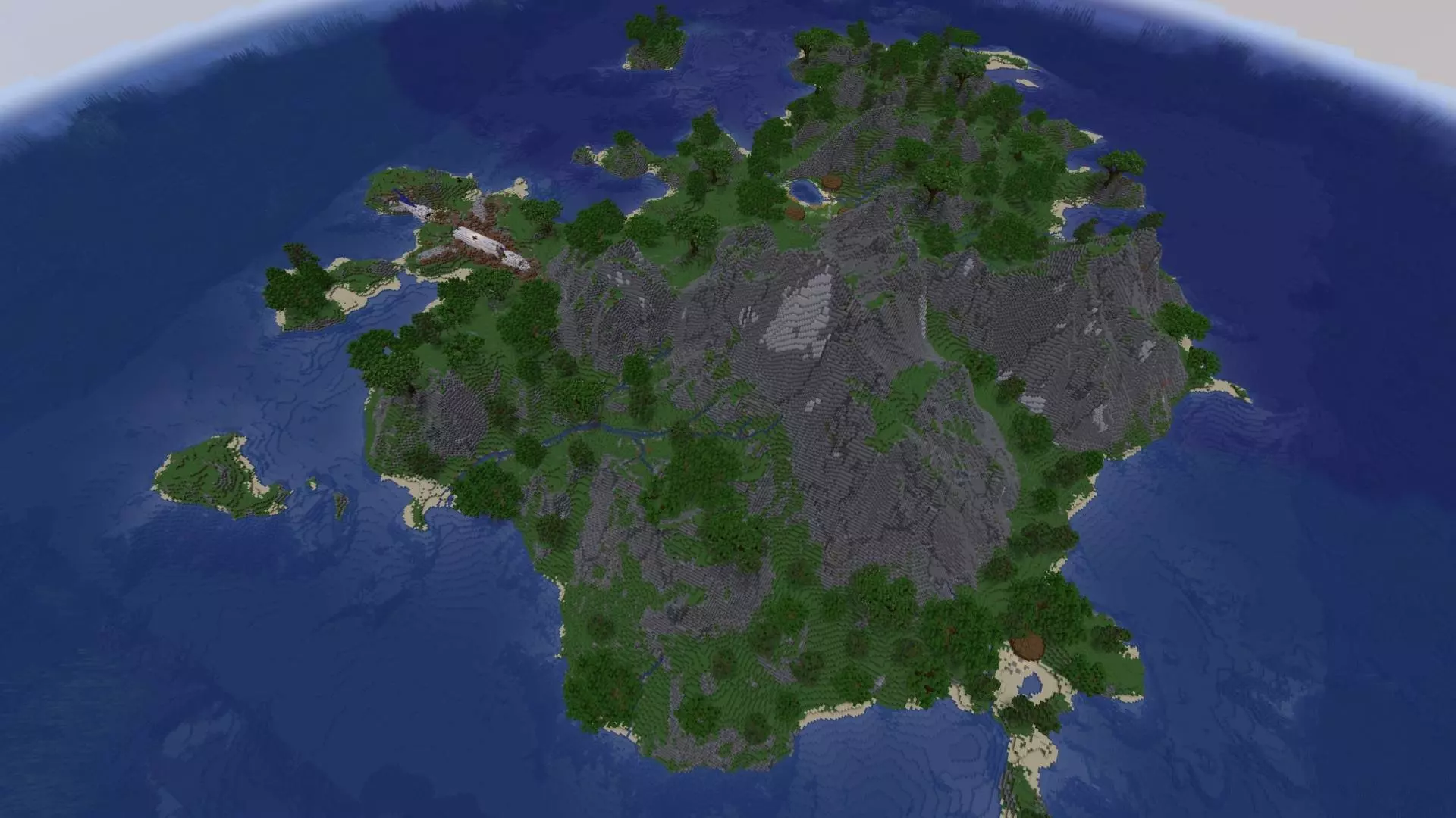 plane crash survival island map screenshot