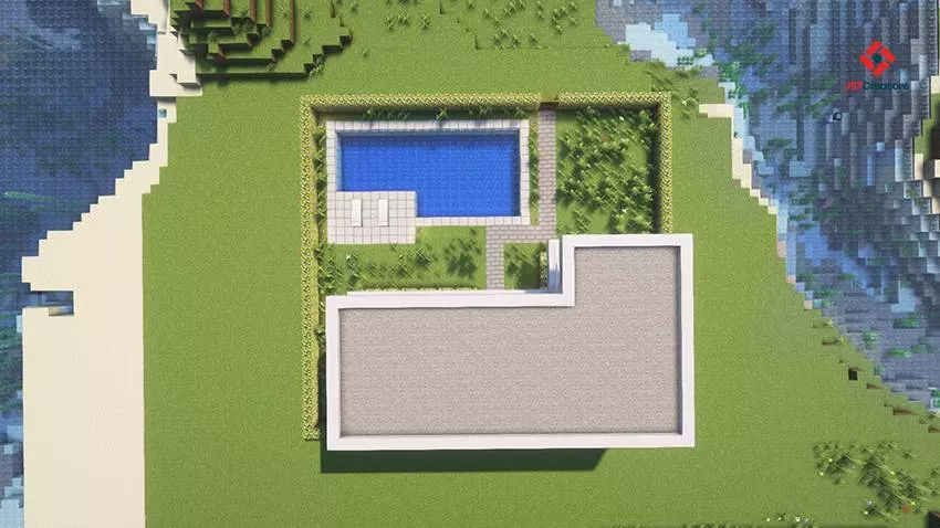 survival modern house 100 map screenshot