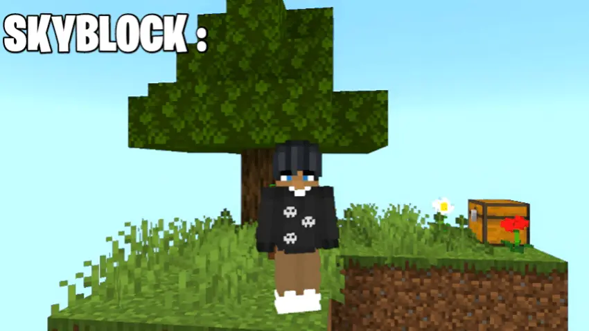 extreme hard skyblock map screenshot