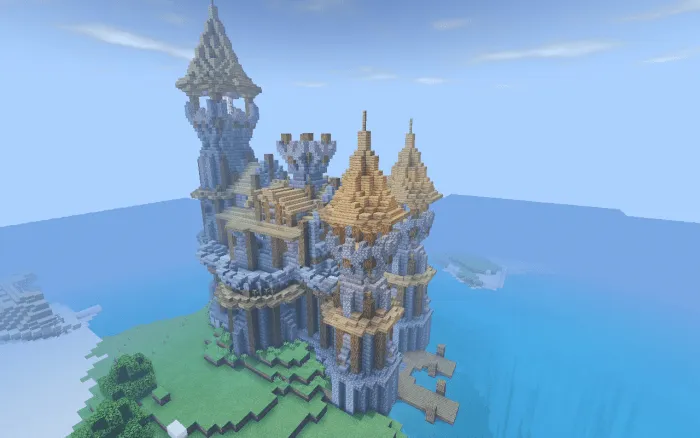 castle on the island map screenshot
