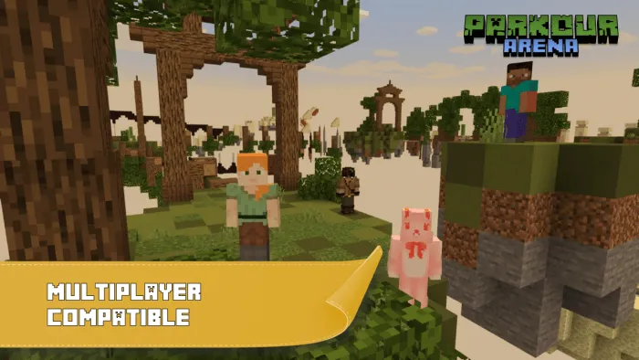 parkour arena map screenshot