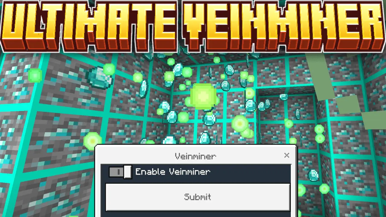 Ultimate Veinminer Mod/Addon thumbnail