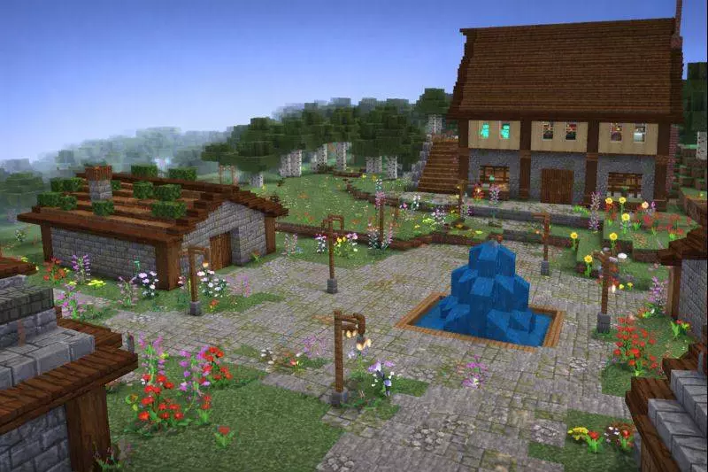 ancient village with hidden treasure map screenshot