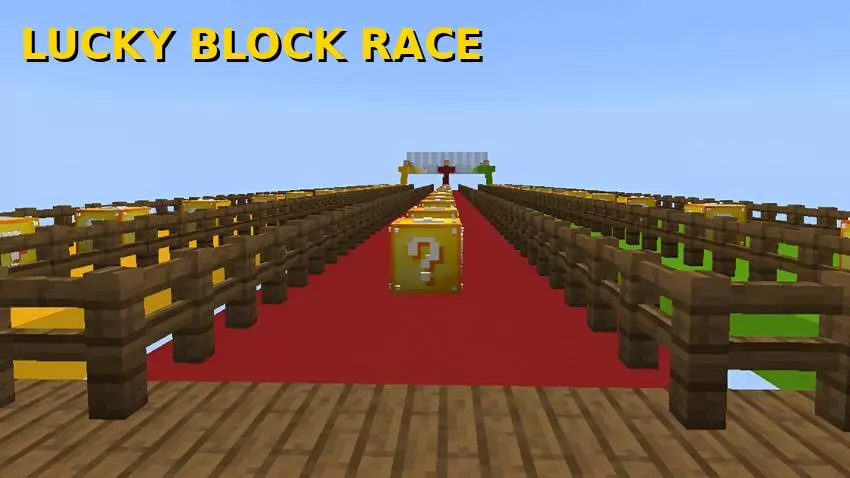 lucky block race trio map screenshot