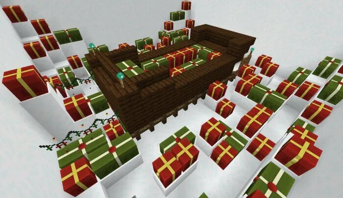 find the button challenge christmas special map screenshot