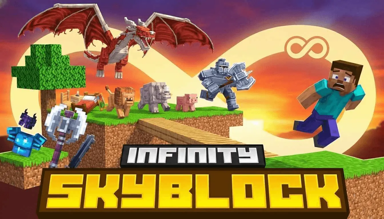 infinity skyblock map thumbnail