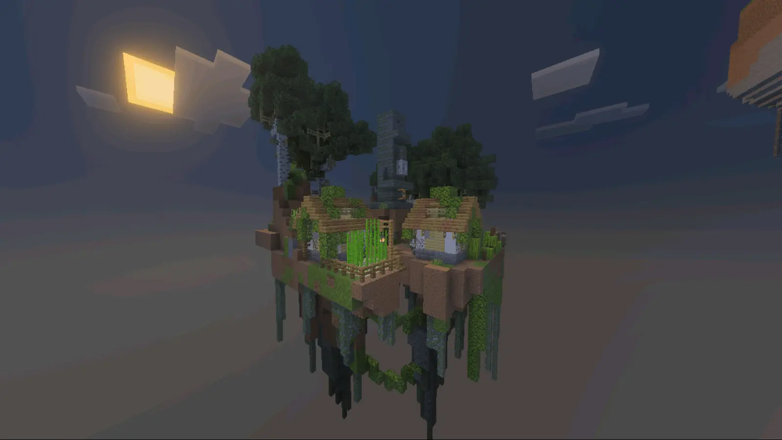 infinity skyblock map screenshot