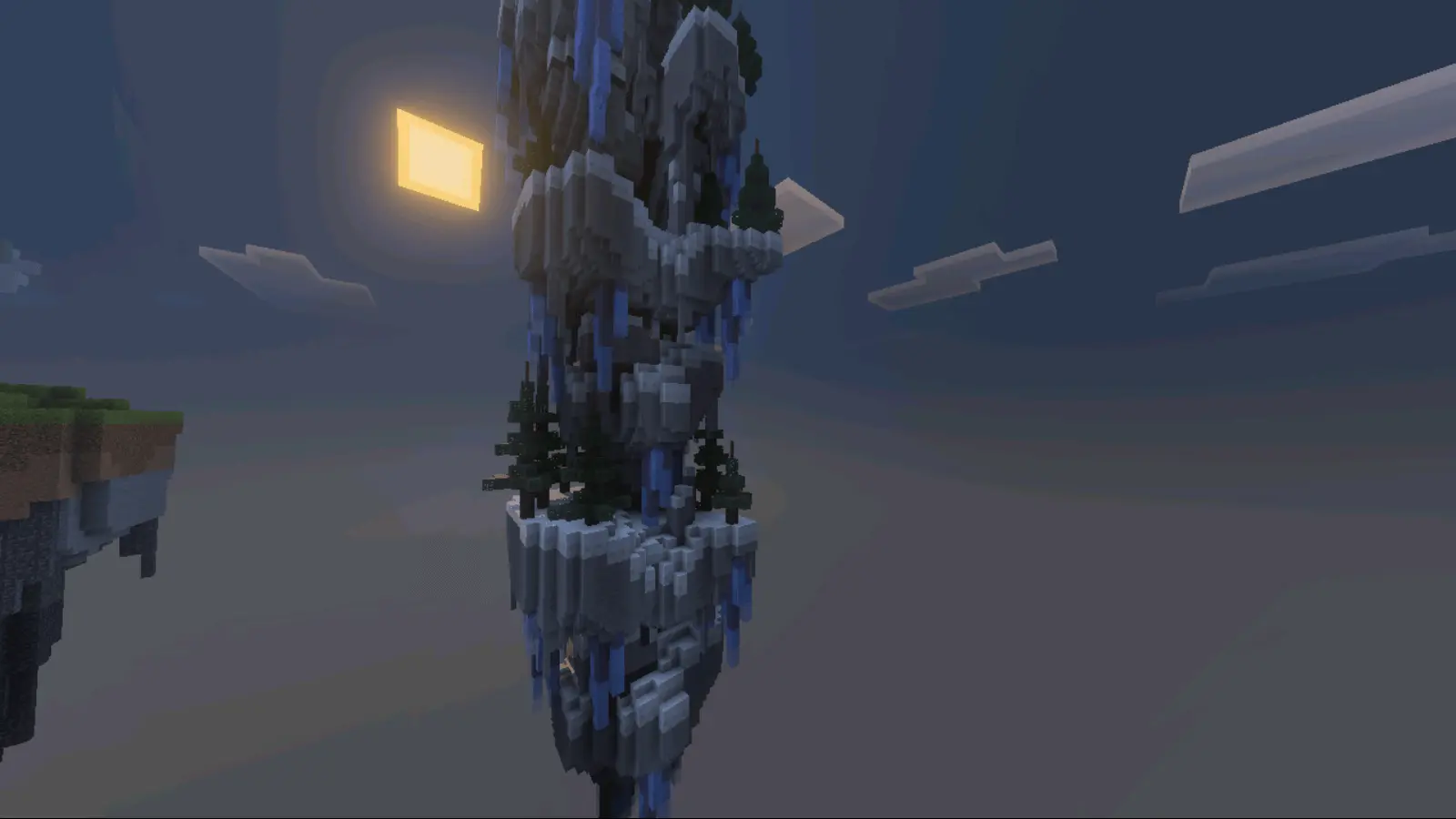 infinity skyblock map screenshot