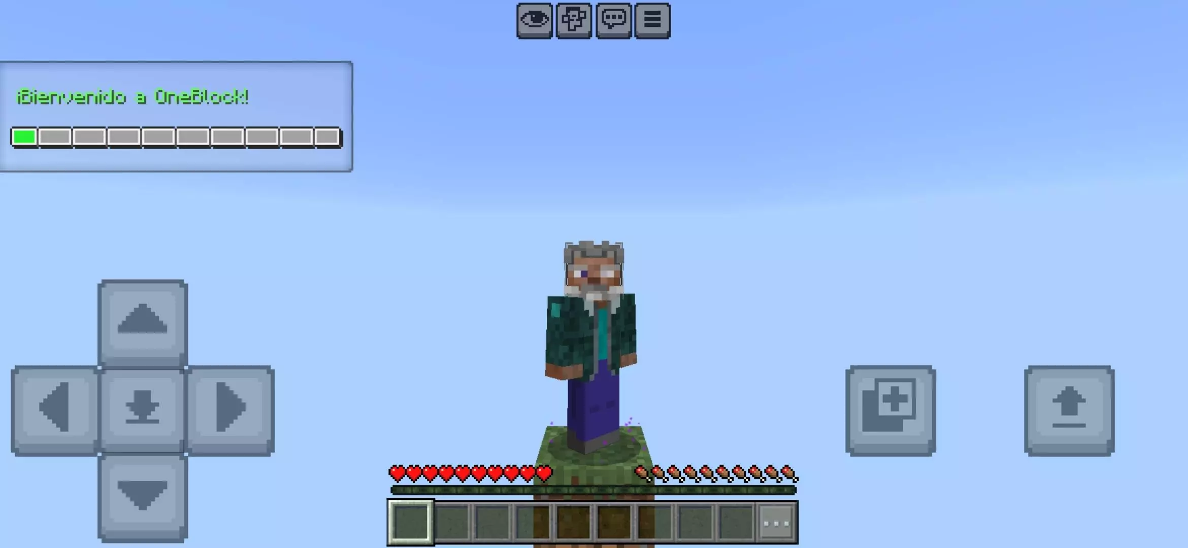 oneblock 2 hardcore map screenshot