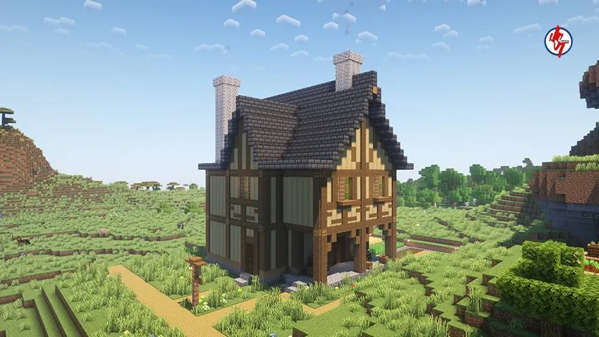 survival medieval house map screenshot