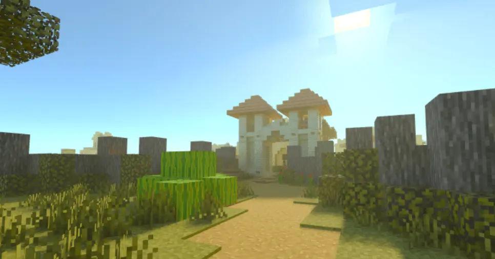 desert village map screenshot