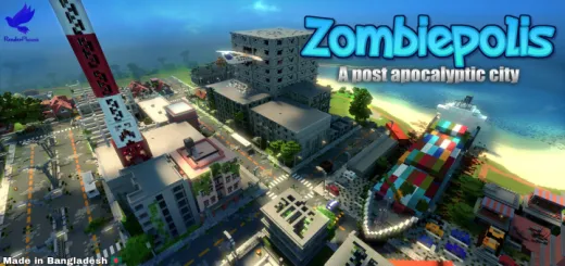 zombiepolis a post apocalyptic city map thumbnail