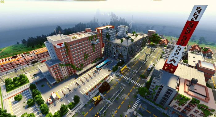 zombiepolis a post apocalyptic city map screenshot