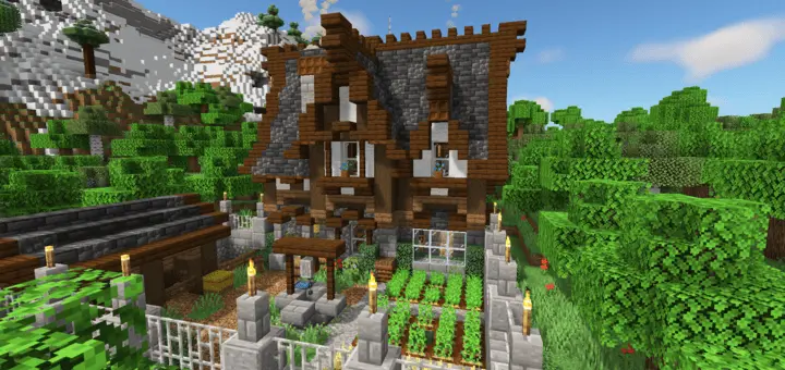 cozy survival farmstead map thumbnail