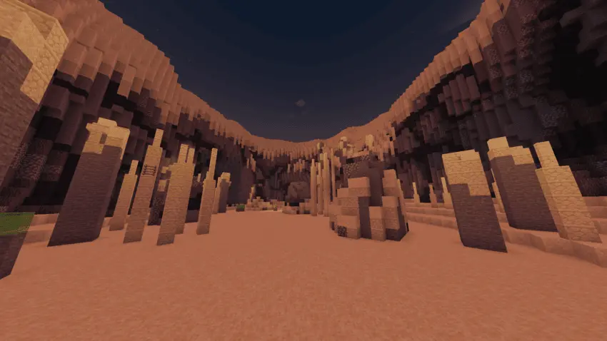 the desert run map screenshot