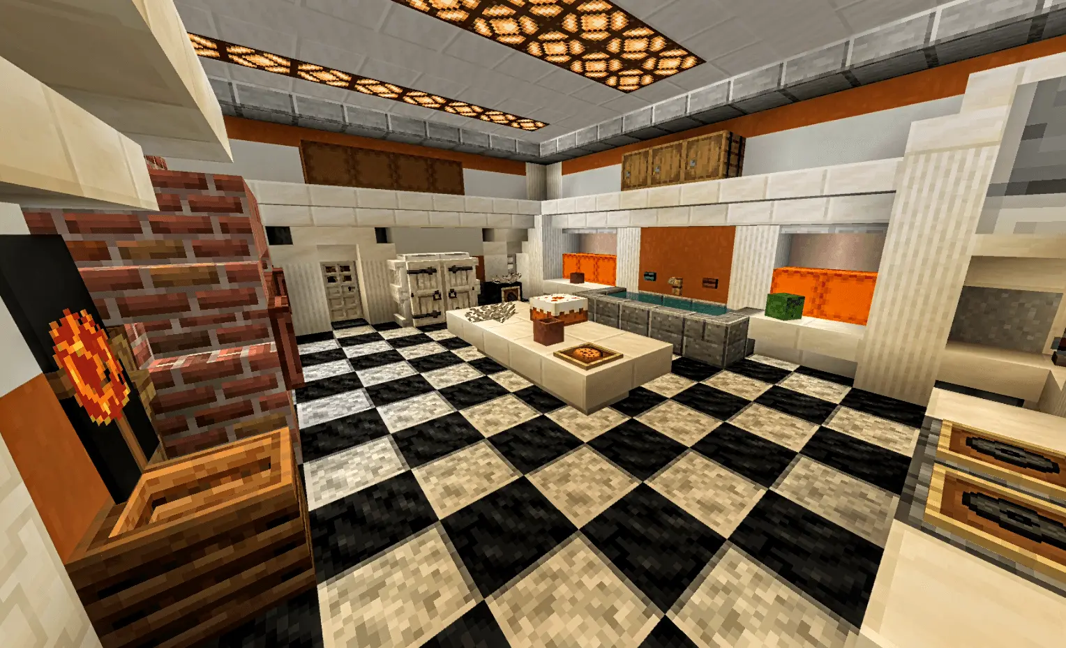 fnaf 1 pizzeria game based hide and seek map screenshot