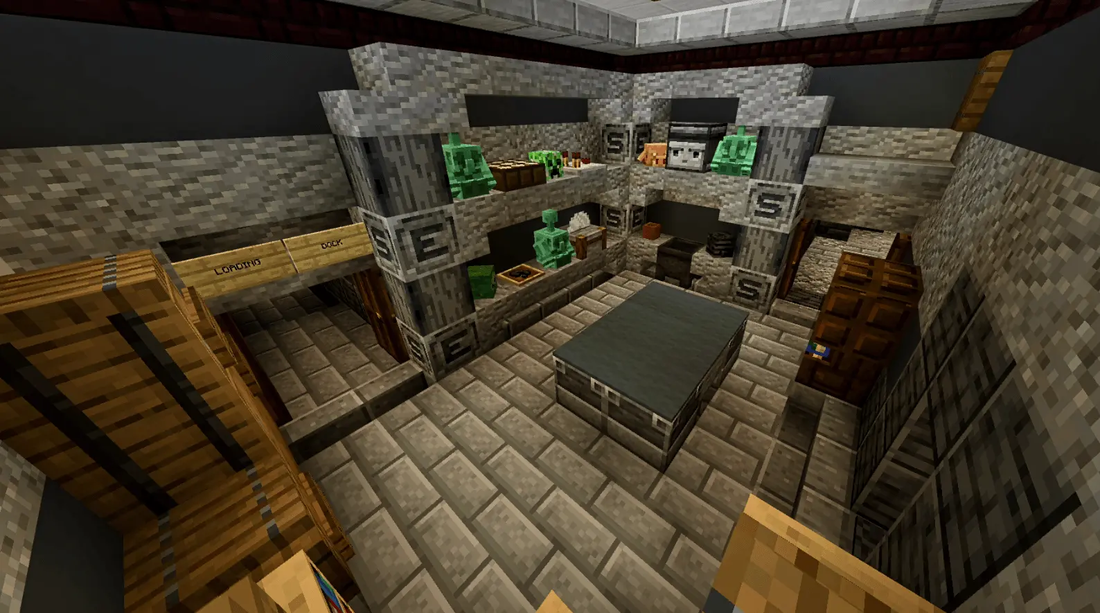 fnaf 1 pizzeria game based hide and seek map screenshot