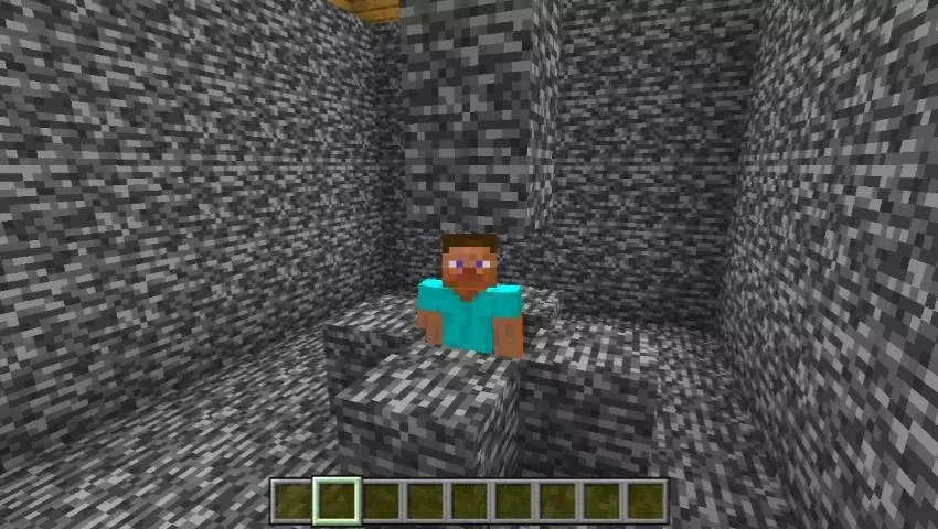 extreme hard bedrock prison escape challenge map screenshot