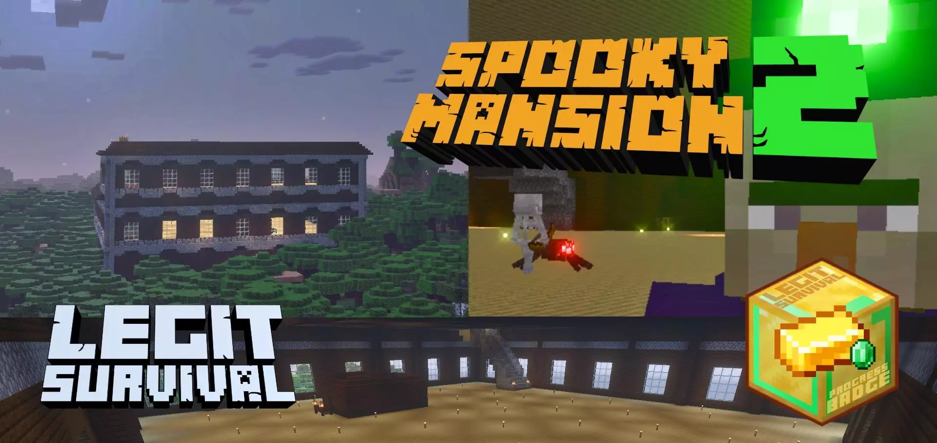 legit survival spooky mansion 2 map thumbnail