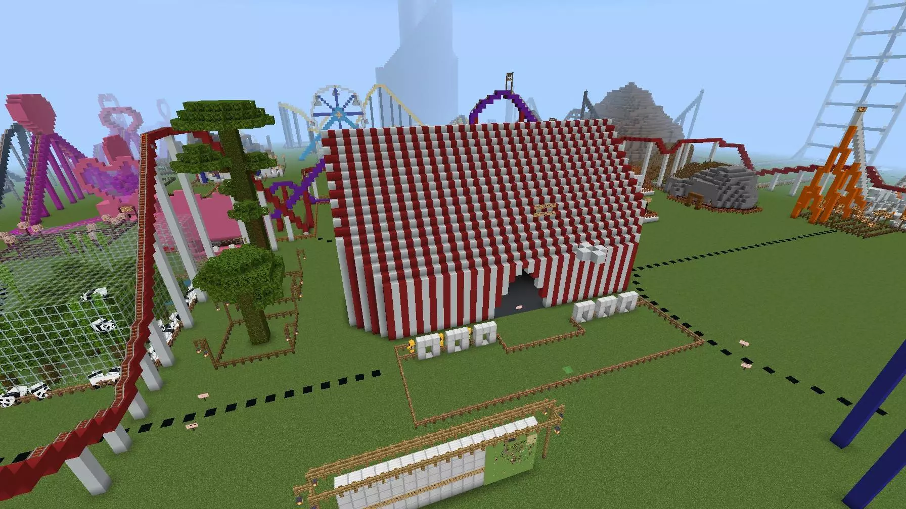 aj land roller coaster town map thumbnail