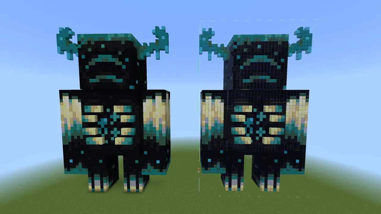 the giant warden statue map screenshot