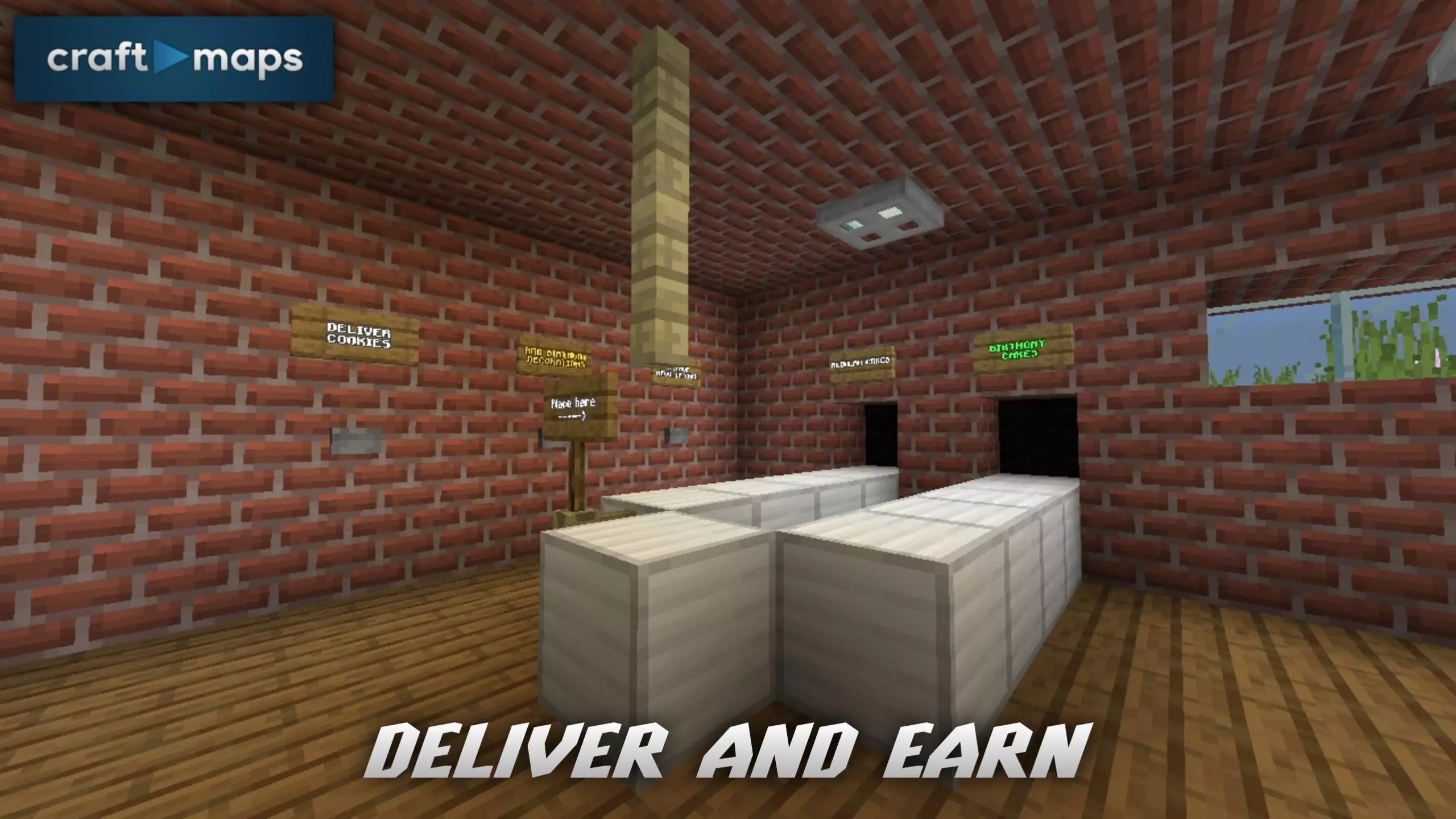 craftmaps cakefactory map screenshot