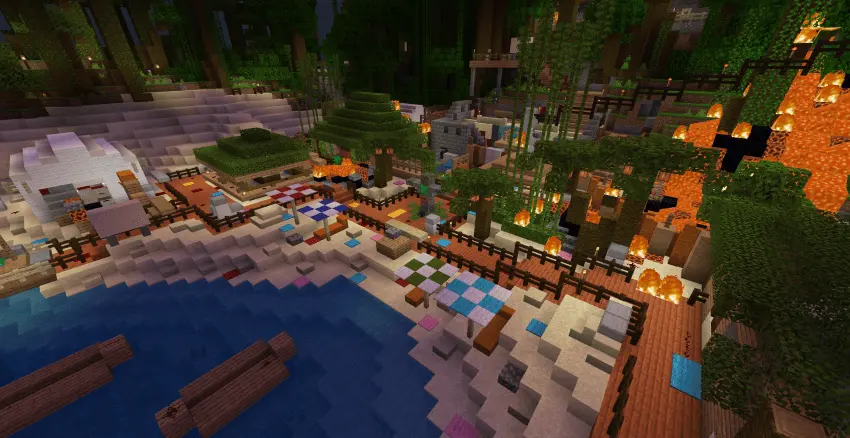 cod zombies inspired paradise of the dead map screenshot