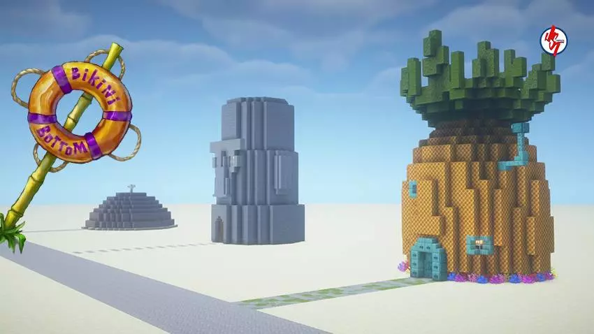 bikini bottom of spongebob squarepants map thumbnail