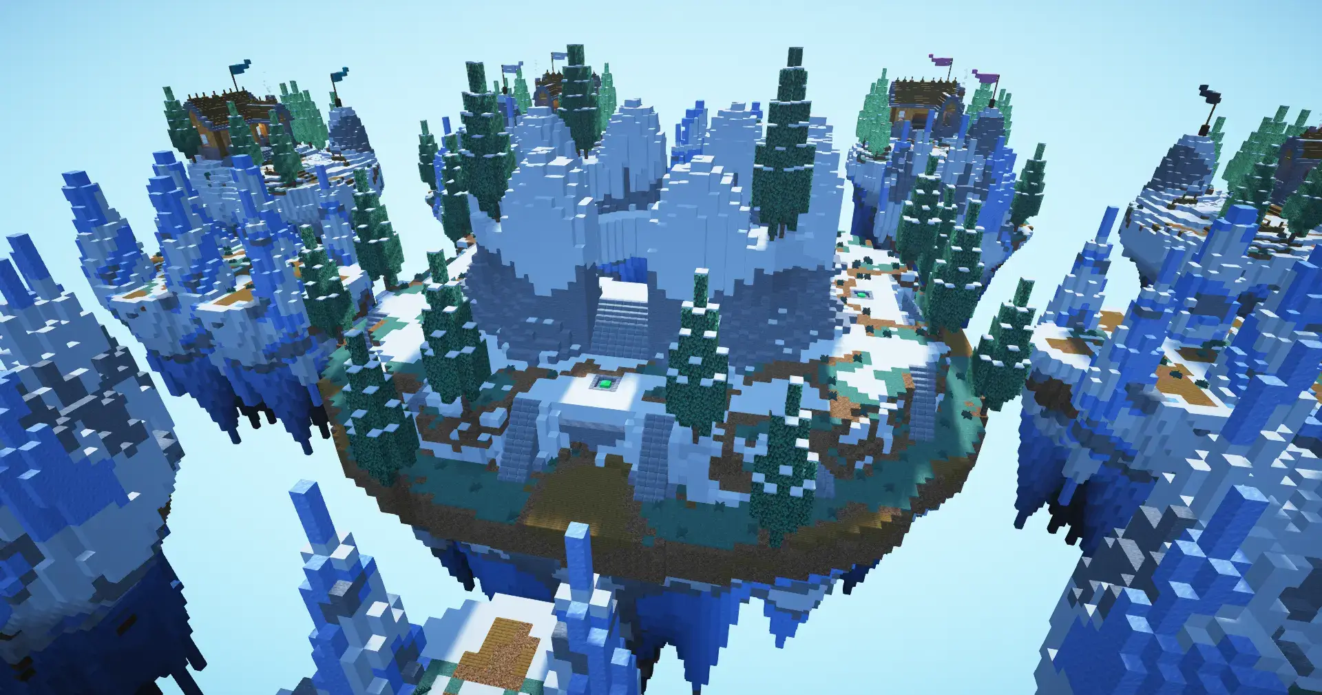 Enhanced Bed Wars - Arena #4 Map pic 5