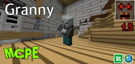 granny in mcpe map thumbnail