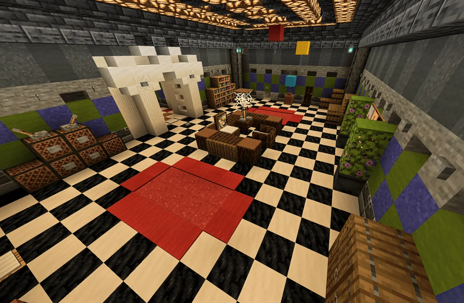 fnaf 2 pizzeria hide and seek map screenshot