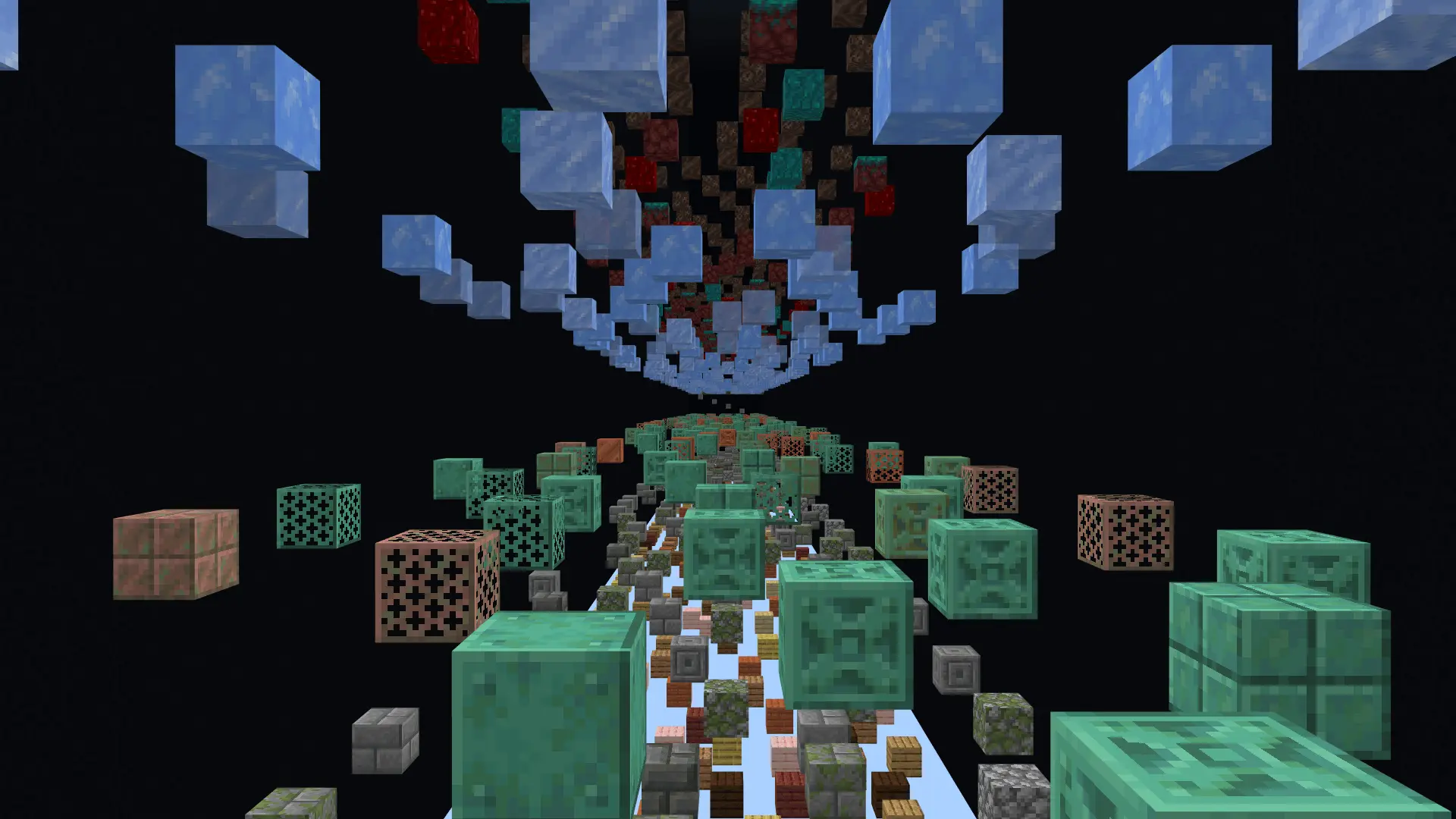 void lines parkour map screenshot