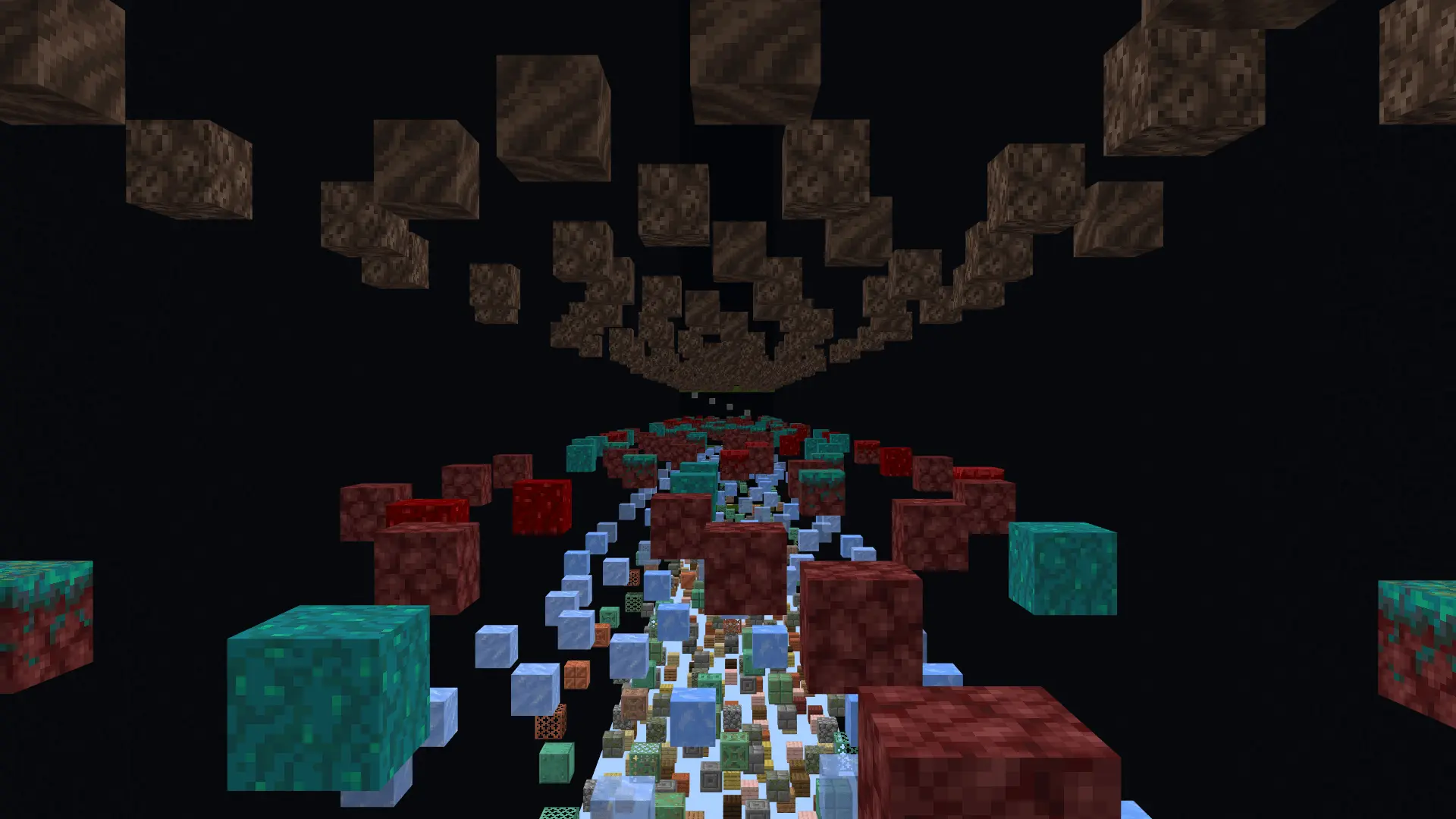 void lines parkour map screenshot